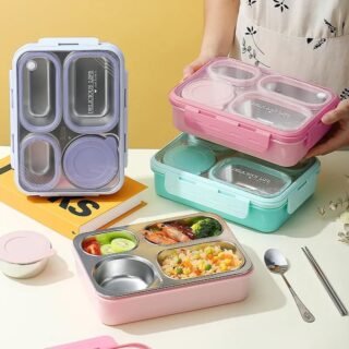 4 Partition Lunch Box