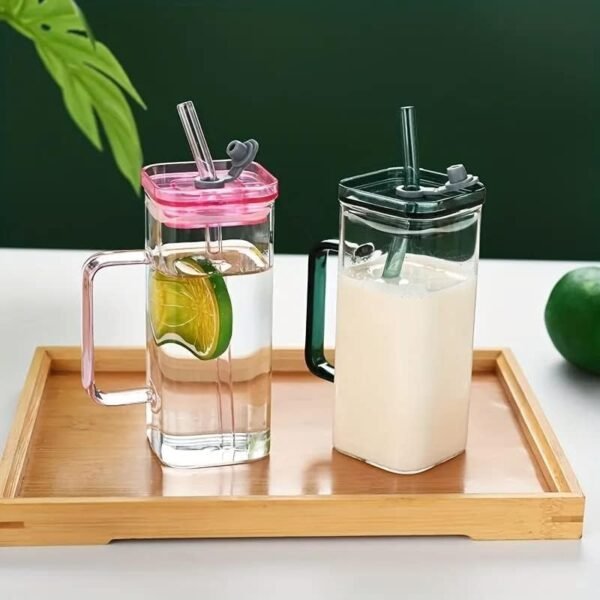 Glass Sipper Tumbler